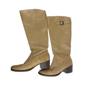 Matisse Tan Leather Tundra Riding Boots Size 8